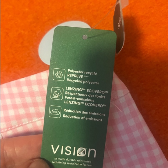 Retro bubblegum pink gingham pleated tennis miniskirt NWT - Picture 8 of 16